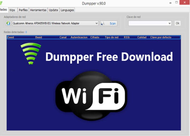 Dumpper Được Cài Đặt Với Mục Đích Bẻ Khóa Các Mạng Wifi Bảo Mật