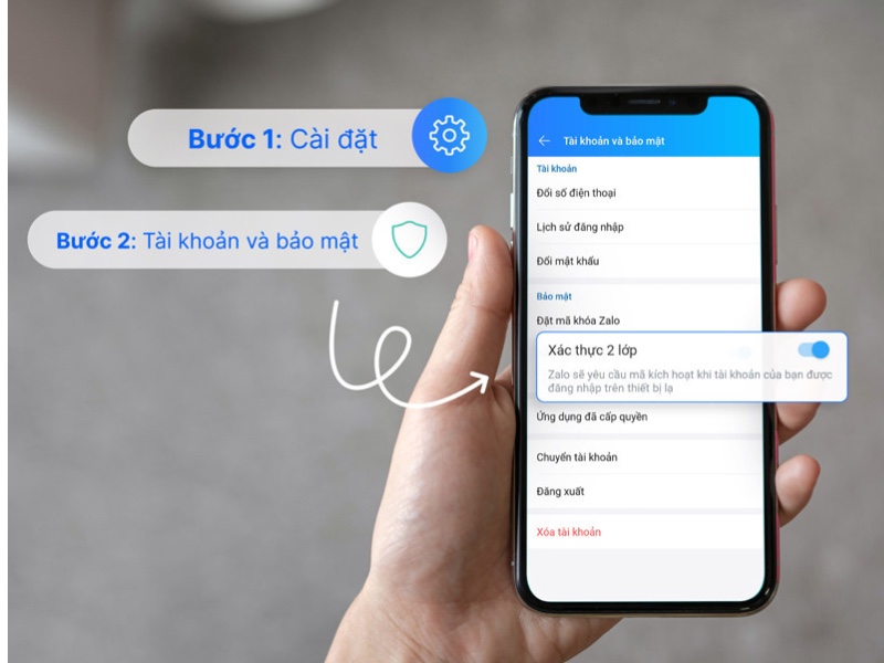 Cài Đặt Zalo Bảo Mật 2 Lớp