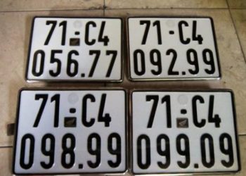 Cách nhận biết biển số xe giả đơn giản chỉ cần nhìn lướt qua