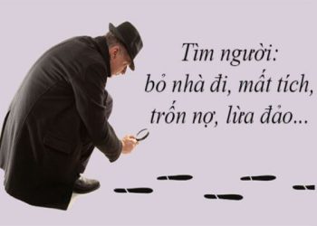 Dịch vụ tìm người thân thất lạc, mất tích, bỏ nhà đi
