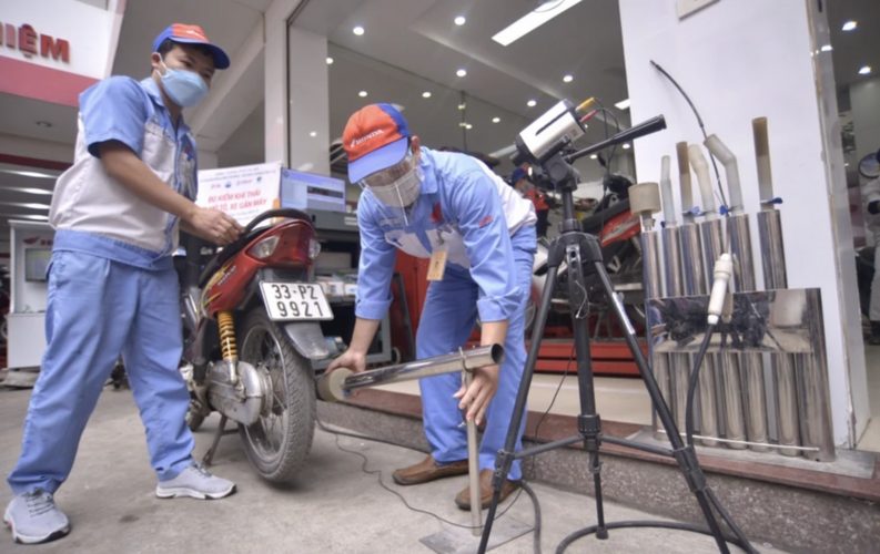 Kiểm định khí thải xe máy chính thức áp dụng từ bao giờ?