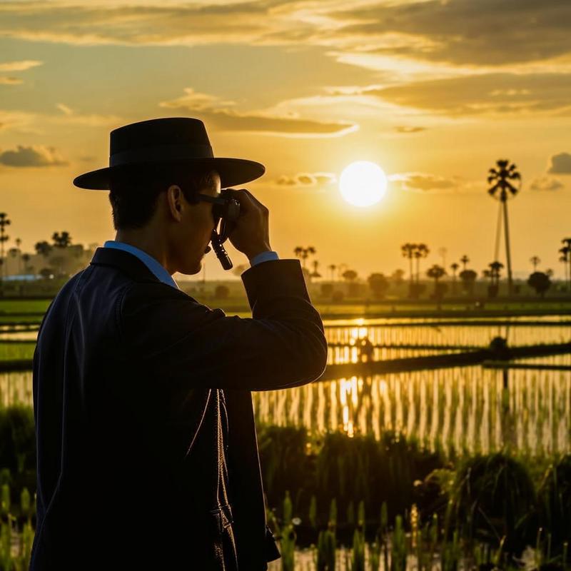 Thám tử uy tín Trà Vinh quan sát hoàng hôn