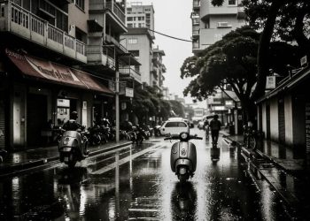 Thám tử Phú Nhuận phong cách retro, bí ẩn và chuyên nghiệp.