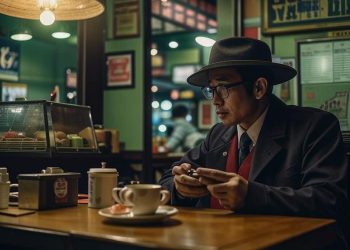 Thám tử Quận 12 quan sát bí mật từ quán cafe.