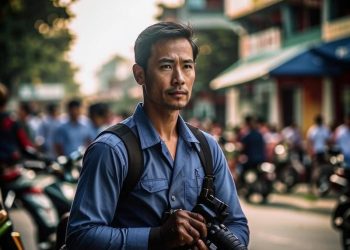 Thám tử Bình Dương quan sát bí mật.