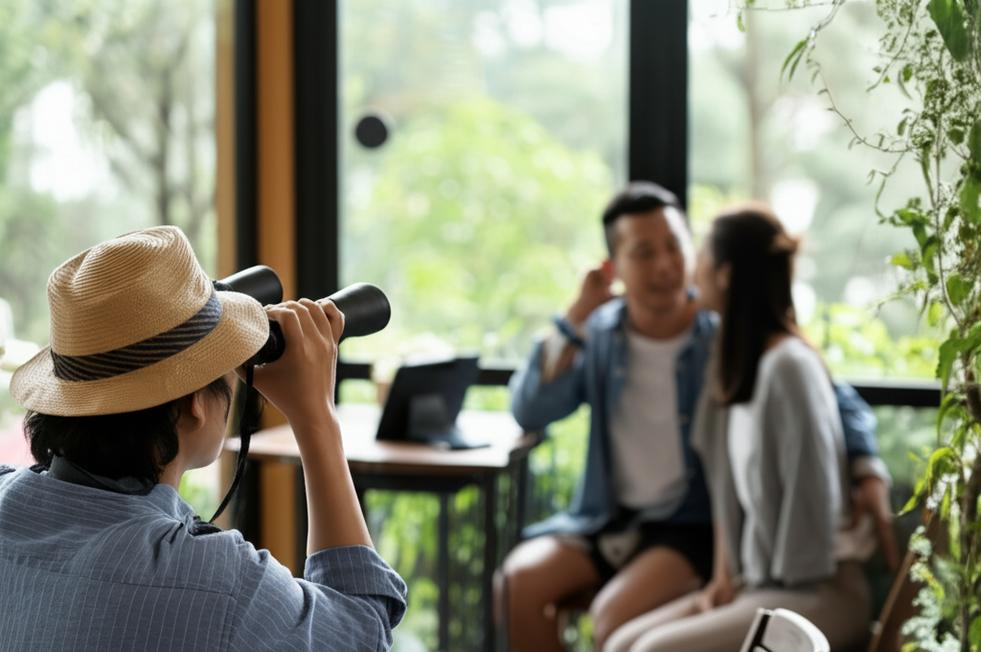 Lật Mặt Sự Thật Ngoại Tình ở Lâm Đồng: Tìm Lại Bình Yên 1 Thám tử theo dõi ngoại tình kín đáo tại Lâm Đồng.